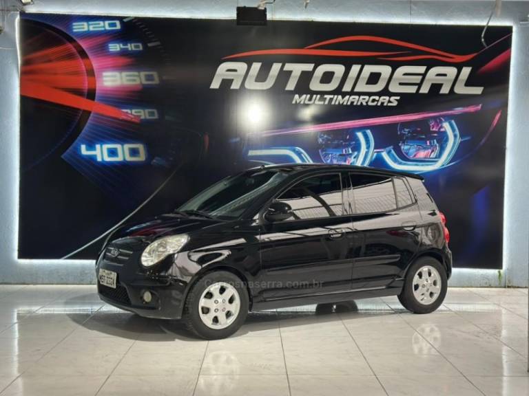 KIA MOTORS - PICANTO - 2008/2008 - Preta - R$ 25.900,00