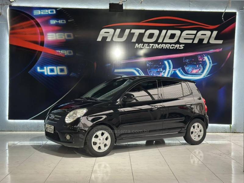 KIA MOTORS - PICANTO - 2008/2008 - Preta - R$ 25.900,00
